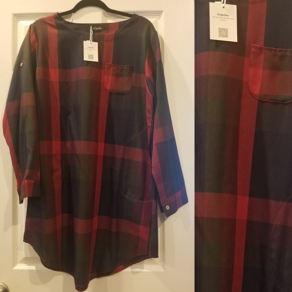 Plaid Dress